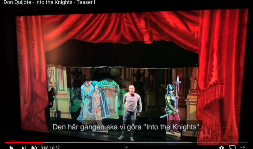 Don Quijote, Into the Knights, Teaser 1